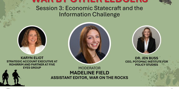 War by Other Ledgers: Economic Statecraft and the Information Challenge